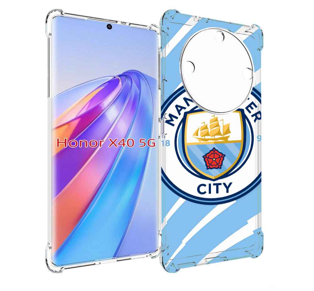 

Чехол MyPads фк манчестер сити для Honor X40, Прозрачный, Tocco