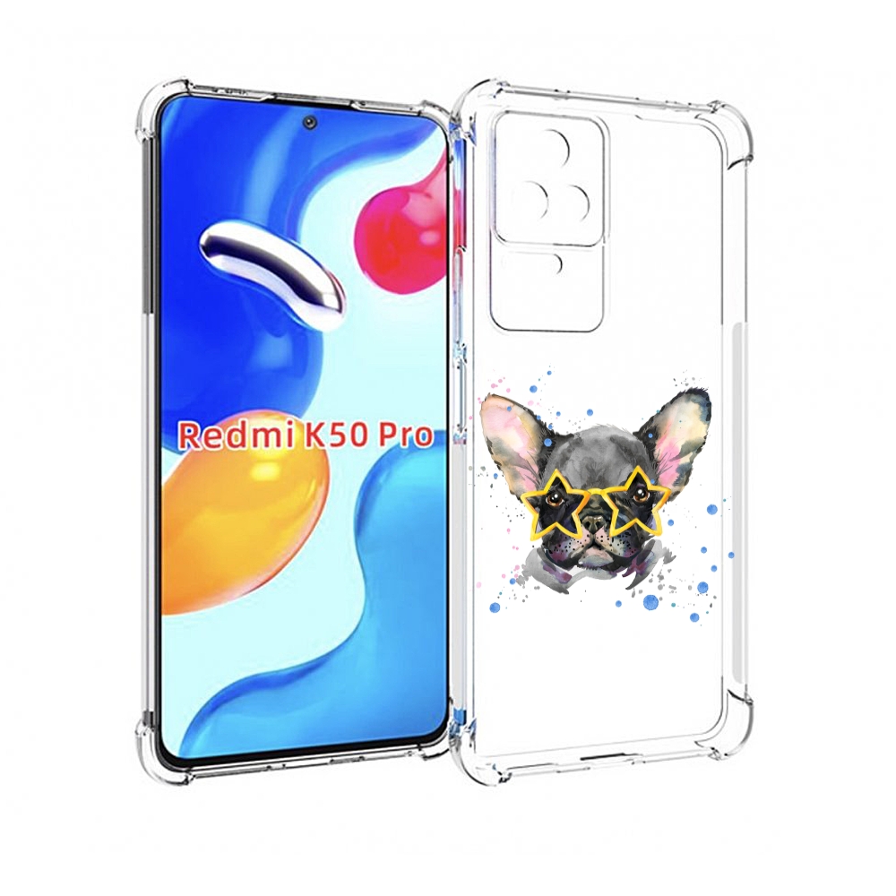 

Чехол MyPads буля в очках для Xiaomi Redmi K50 / K50 Pro, Прозрачный, Tocco
