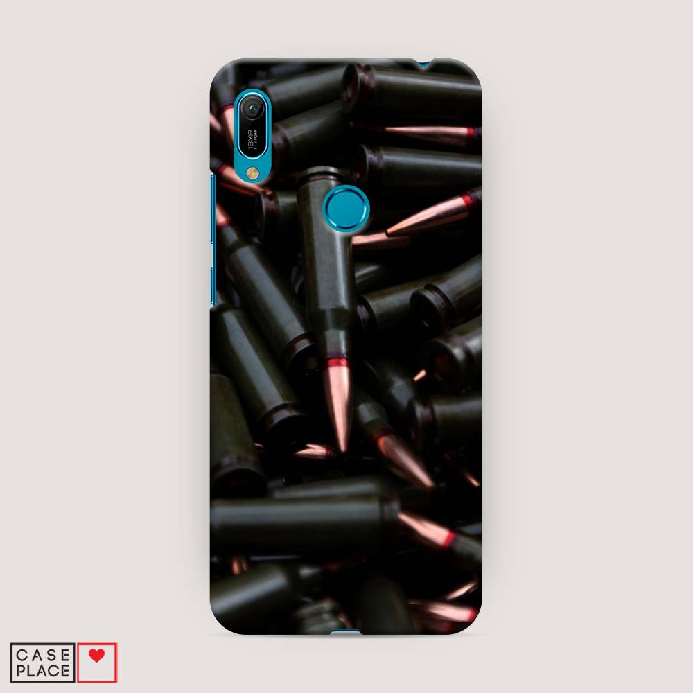 

Чехол Awog "Пули черные" для Huawei Y6 2019