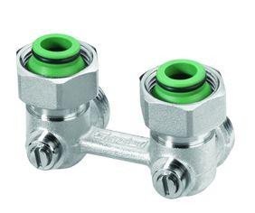 Узел Simplex SX 10017 для радиаторов Kermi и De'Longhi (серия Standard Line), 100 % углово