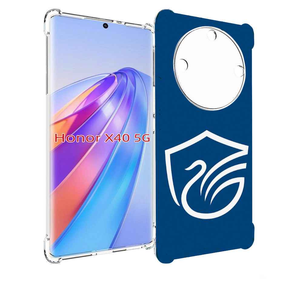 

Чехол MyPads фк олимп долгопрудныи мужской для Honor X40, Прозрачный, Tocco