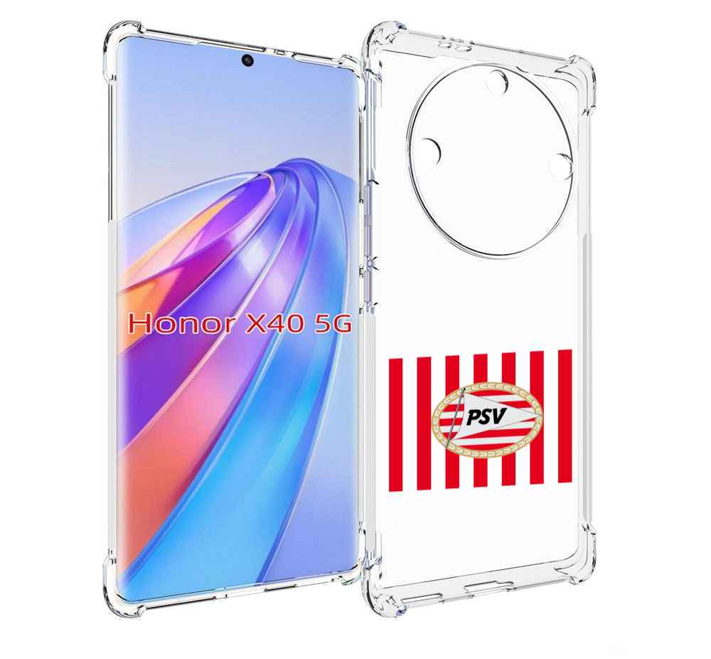 

Чехол MyPads фк псв голландия мужской для Honor X40, Прозрачный, Tocco