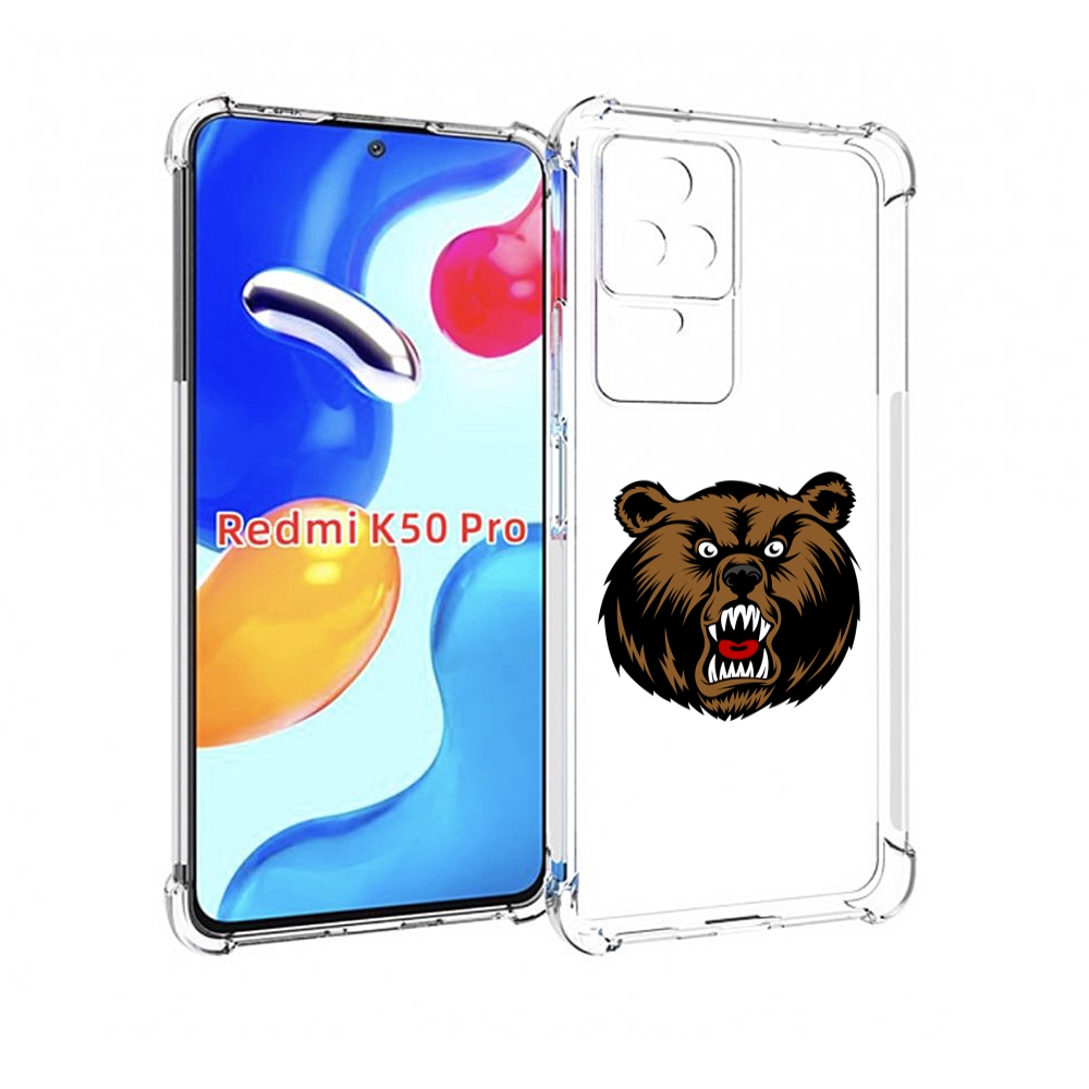 

Чехол MyPads бурый для Xiaomi Redmi K50 / K50 Pro, Прозрачный, Tocco