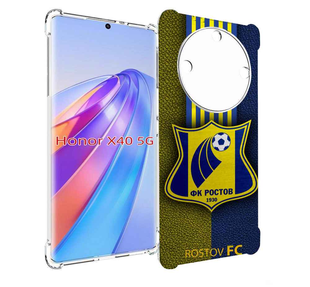 

Чехол MyPads фк ростов мужской для Honor X40, Прозрачный, Tocco