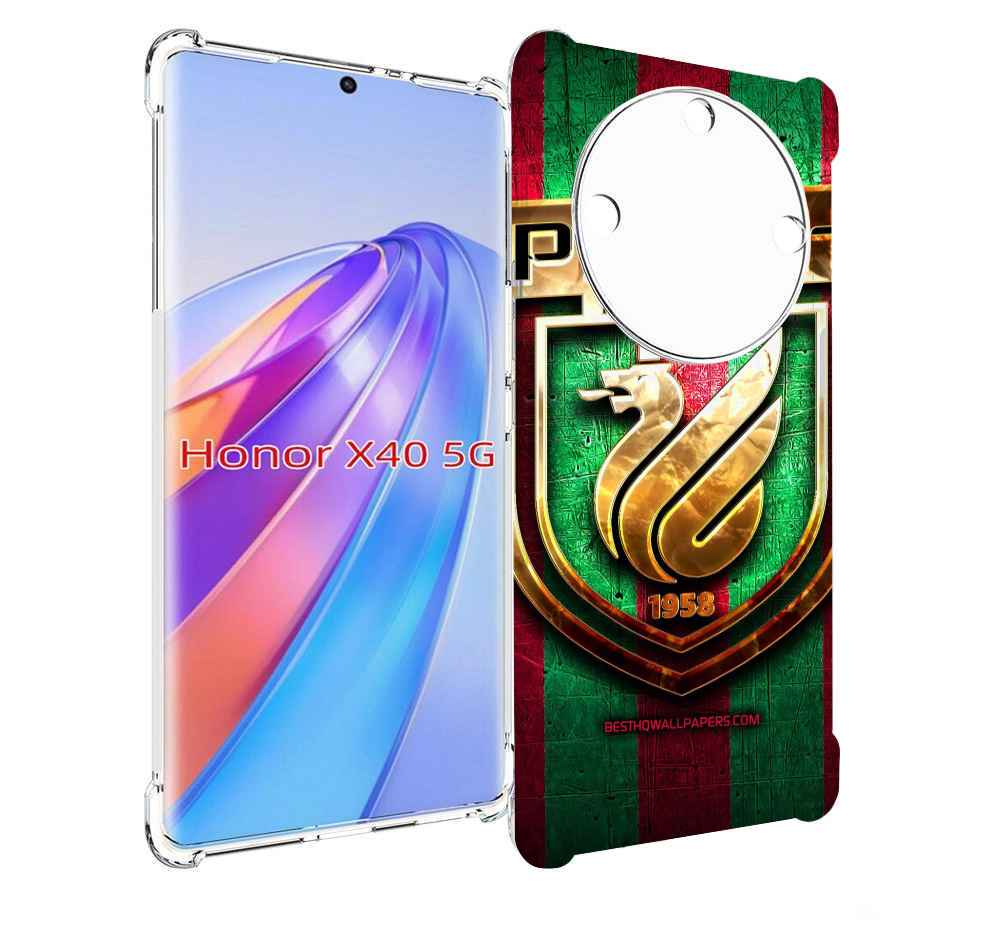 

Чехол MyPads фк рубин казань для Honor X40, Прозрачный, Tocco