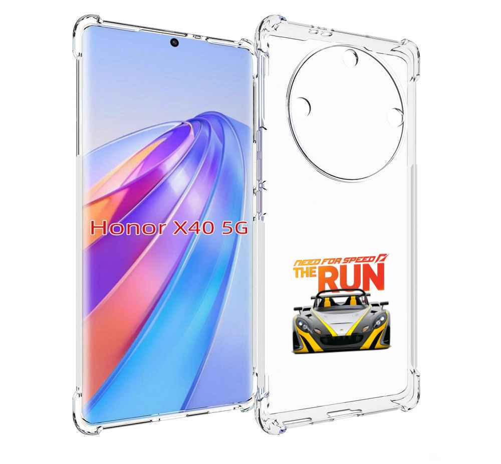 

Чехол MyPads гонка для Honor X40, Прозрачный, Tocco