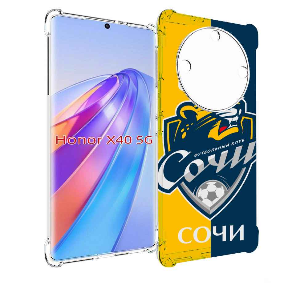 

Чехол MyPads фк сочи для Honor X40, Прозрачный, Tocco