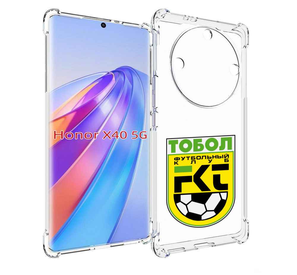 

Чехол MyPads фк тобол мужской для Honor X40, Прозрачный, Tocco