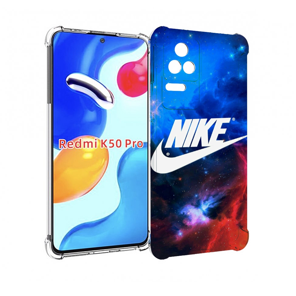 

Чехол MyPads найк в космосе для Xiaomi Redmi K50 / K50 Pro, Прозрачный, Tocco