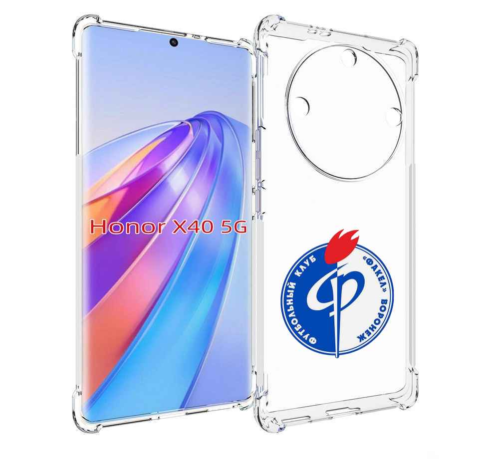 

Чехол MyPads фк факел воронеж мужской для Honor X40, Прозрачный, Tocco