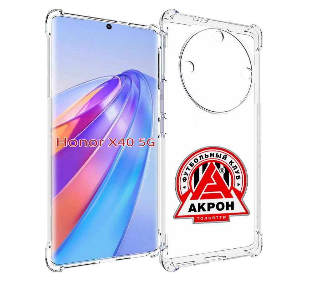 

Чехол MyPads фк-акрон-2 для Honor X40, Прозрачный, Tocco