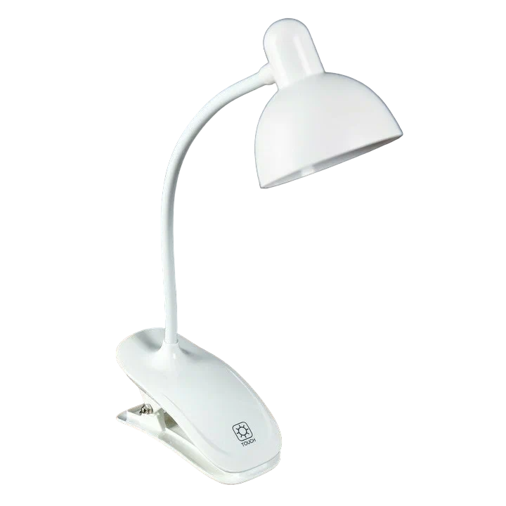 

Лампа настольная Risalux на прищепке Моно LED 5Вт USB белый