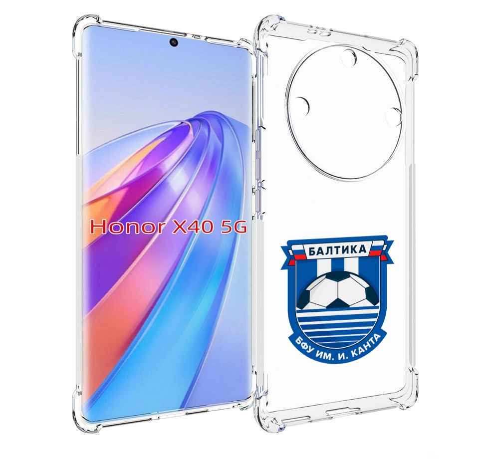 

Чехол MyPads фк-балтика-2 для Honor X40, Прозрачный, Tocco