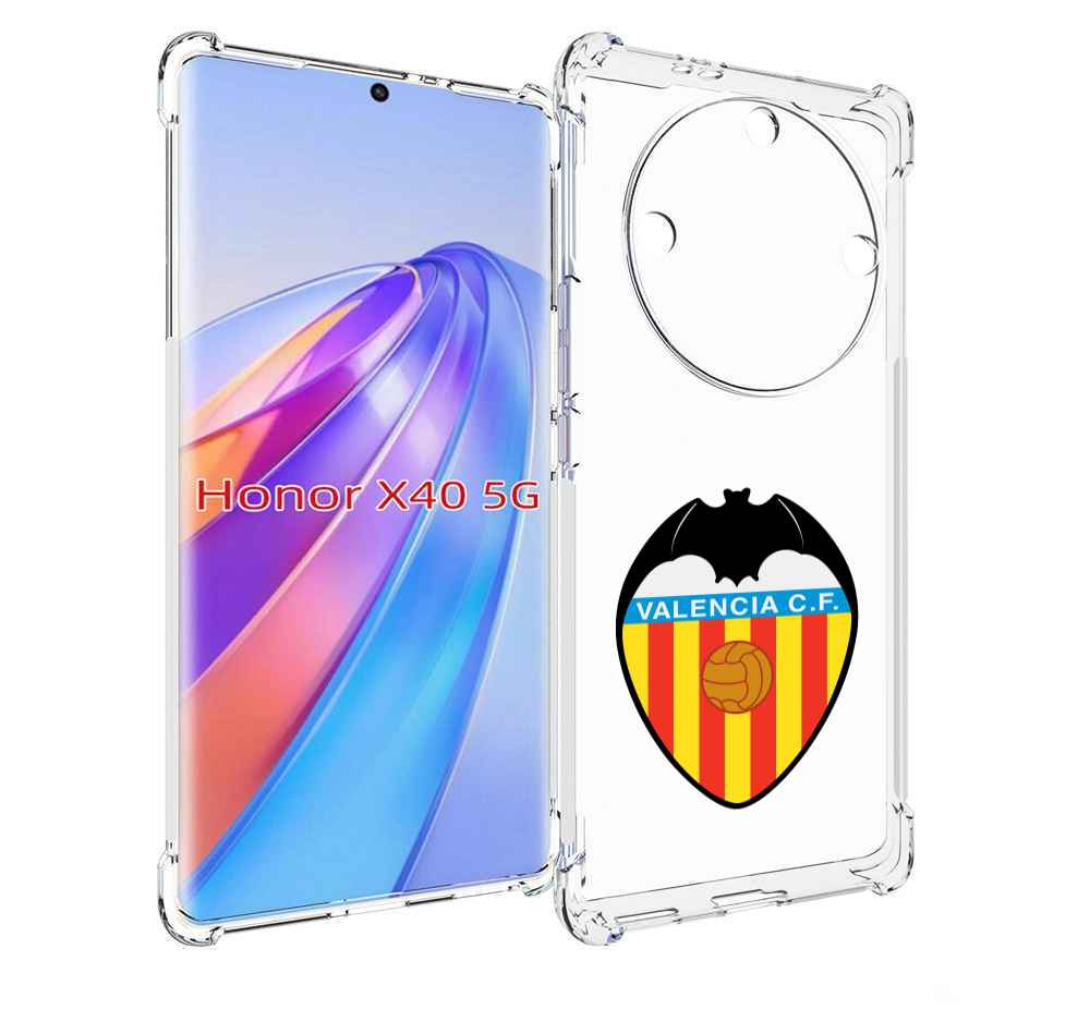 

Чехол MyPads фк-валенсия-2 для Honor X40, Прозрачный, Tocco