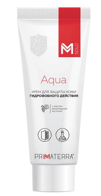 Крем для рук защитный, гидрофобный М Solo. Aqua, 100 мл