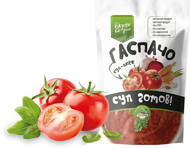 

Суп-пюре La Batata Гаспачо с томатами 250 г