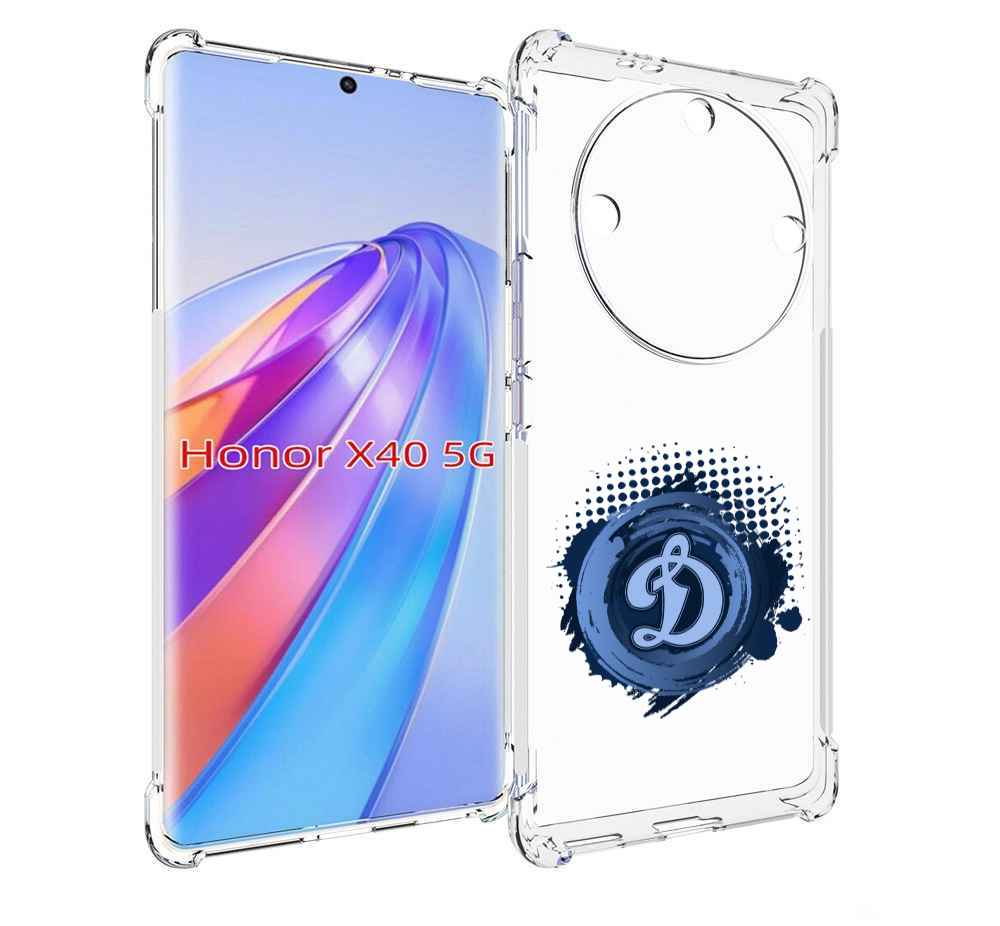 

Чехол MyPads хк динамо москва мужской для Honor X40, Прозрачный, Tocco