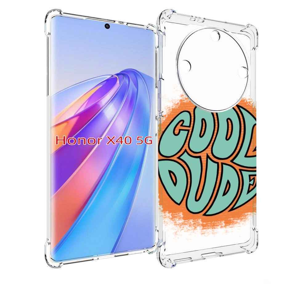 

Чехол MyPads хороший приятель для Honor X40, Прозрачный, Tocco