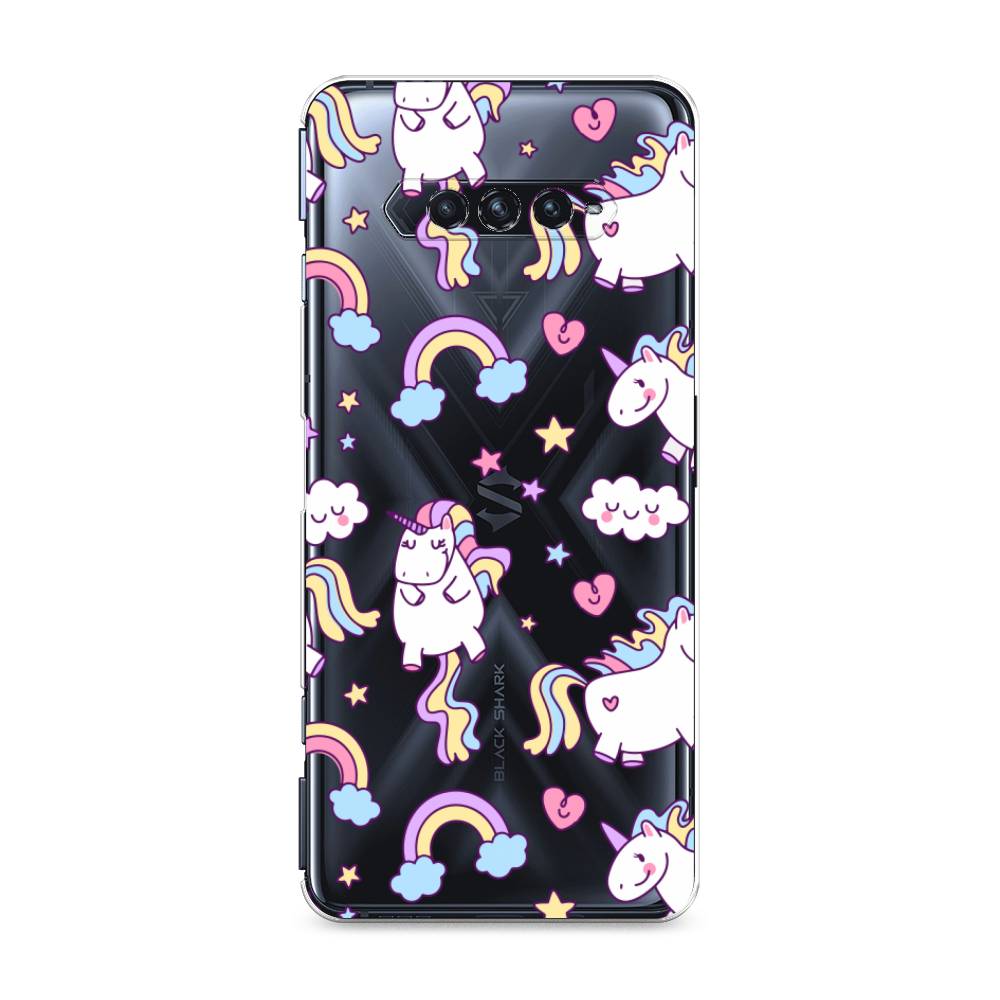 

Силиконовый чехол "Sweet unicorns dreams" на Xiaomi Black Shark 4, Sweet unicorns dreams