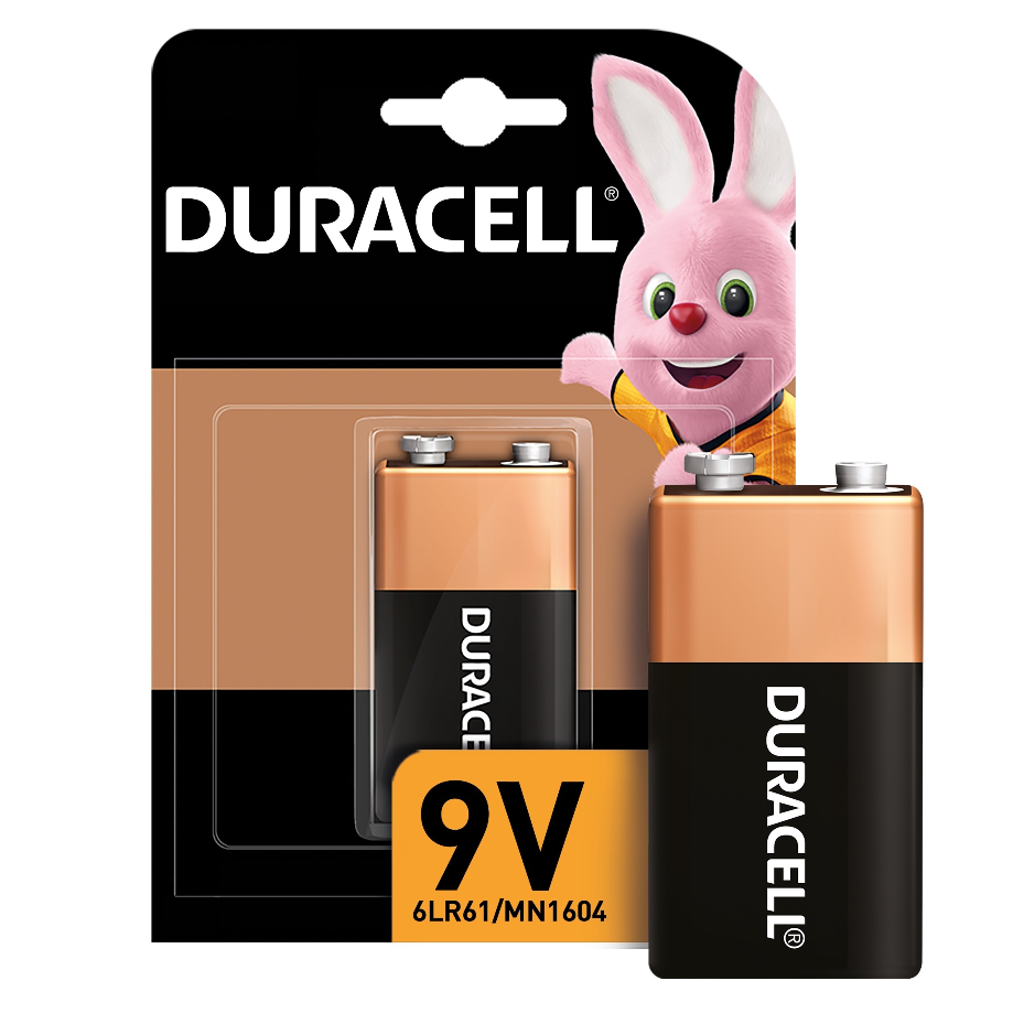 Батарейки Duracell 9V BASIC (блистер 1шт)