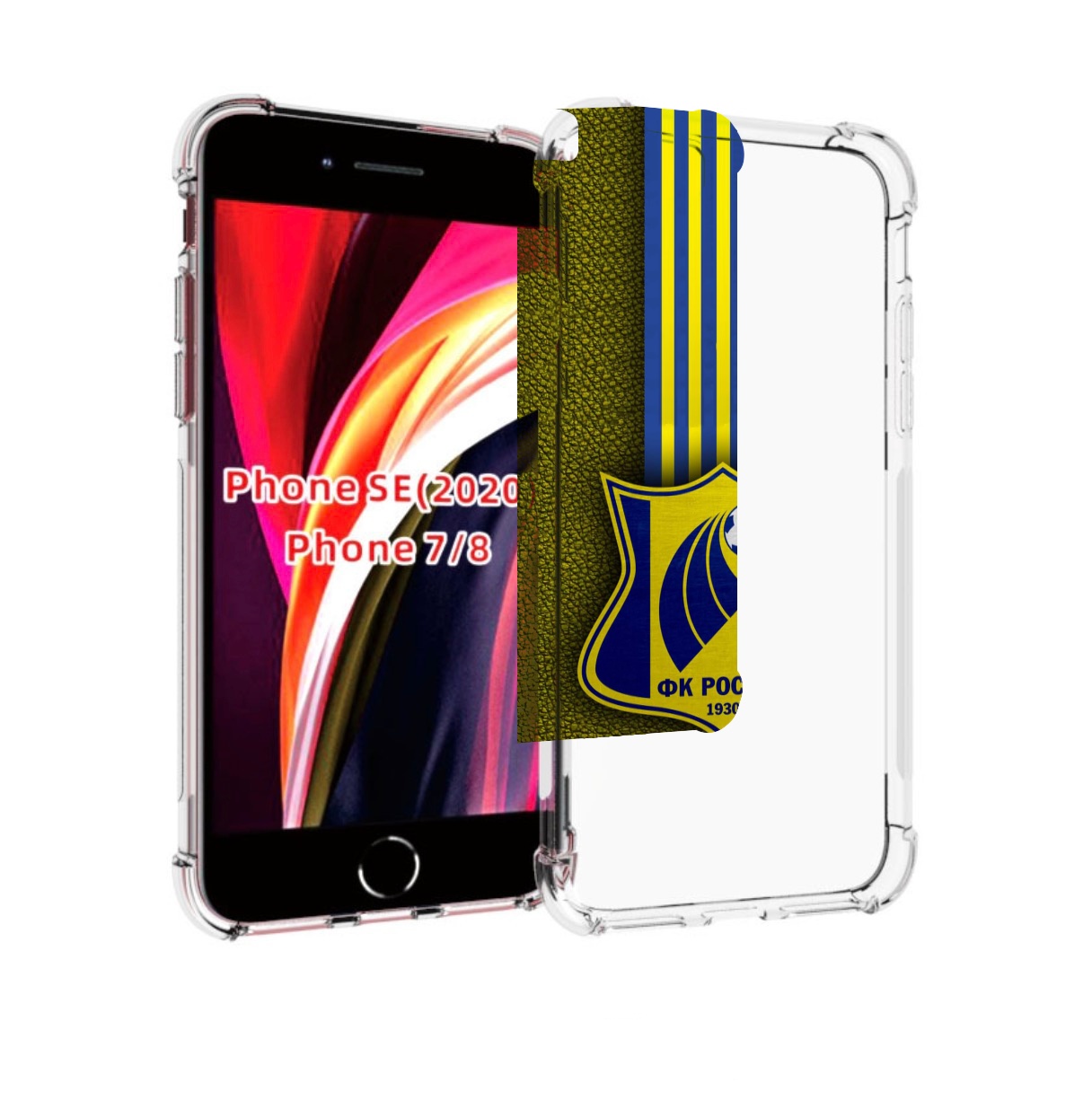 

Чехол MyPads фк ростов мужской для iPhone 7 4.7 / iPhone 8 / iPhone SE 2 (2020), Прозрачный, Tocco