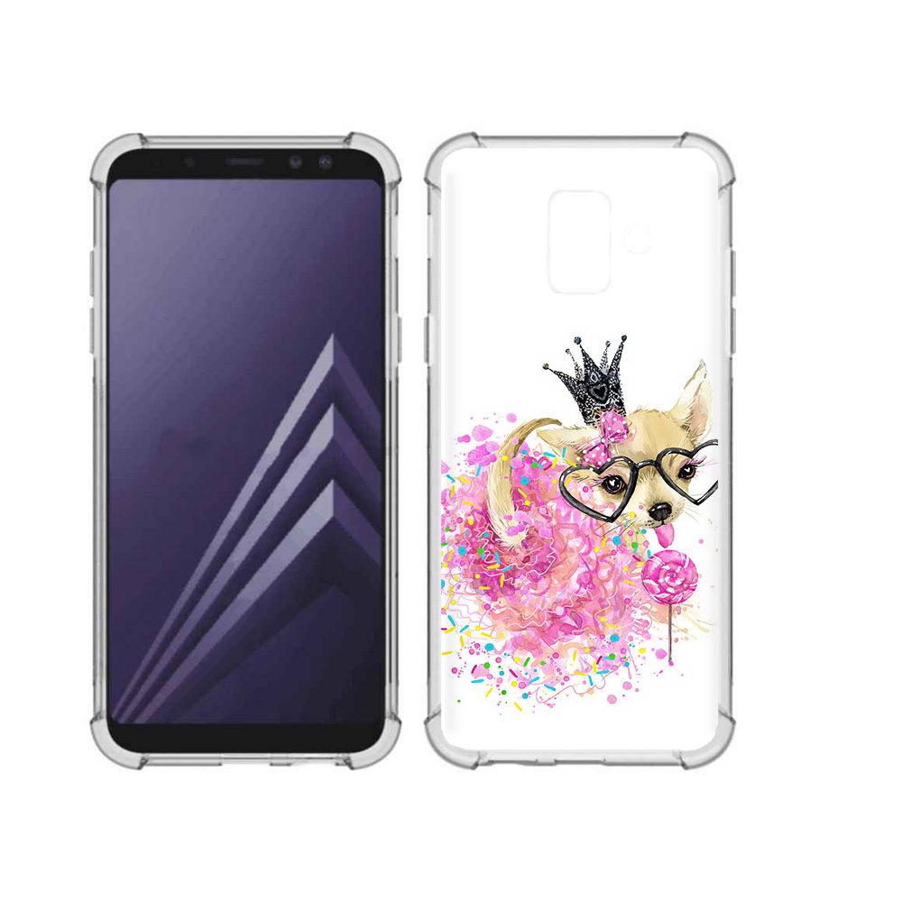 

Чехол MyPads Tocco для Samsung Galaxy A6 (2018) сладкая принцесса (PT111558.582.606), Прозрачный, Tocco