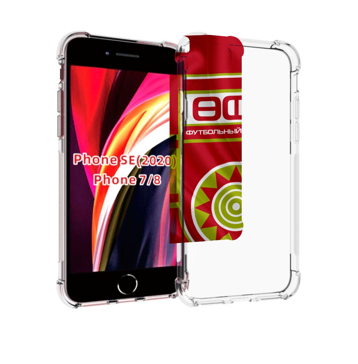

Чехол MyPads фк уфа для iPhone 7 4.7 / iPhone 8 / iPhone SE 2 (2020), Прозрачный, Tocco