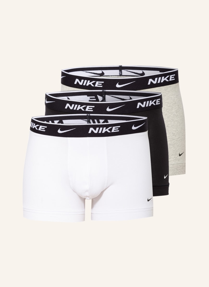 Комплект трусов мужских Nike 1001217649 белых M (доставка из-за рубежа)