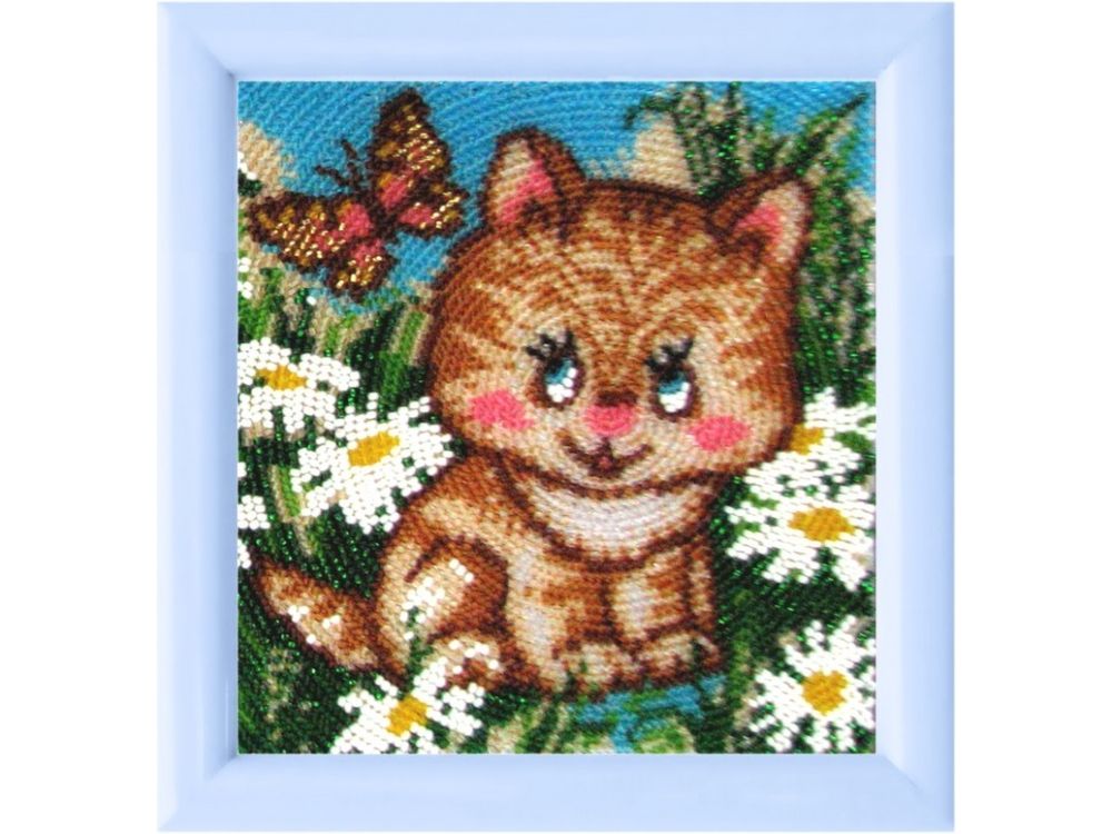 

Рисунок на ткани «Котёнок»