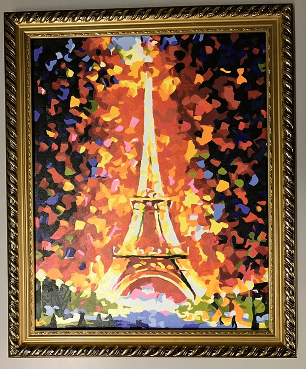 

Рамка для картин 40x50 см (золотая-2)
