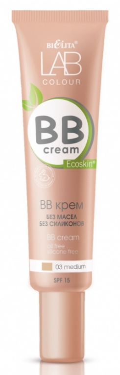 BB крем Белита LAB colour без масел и силиконов тон 03 medium 30 мл