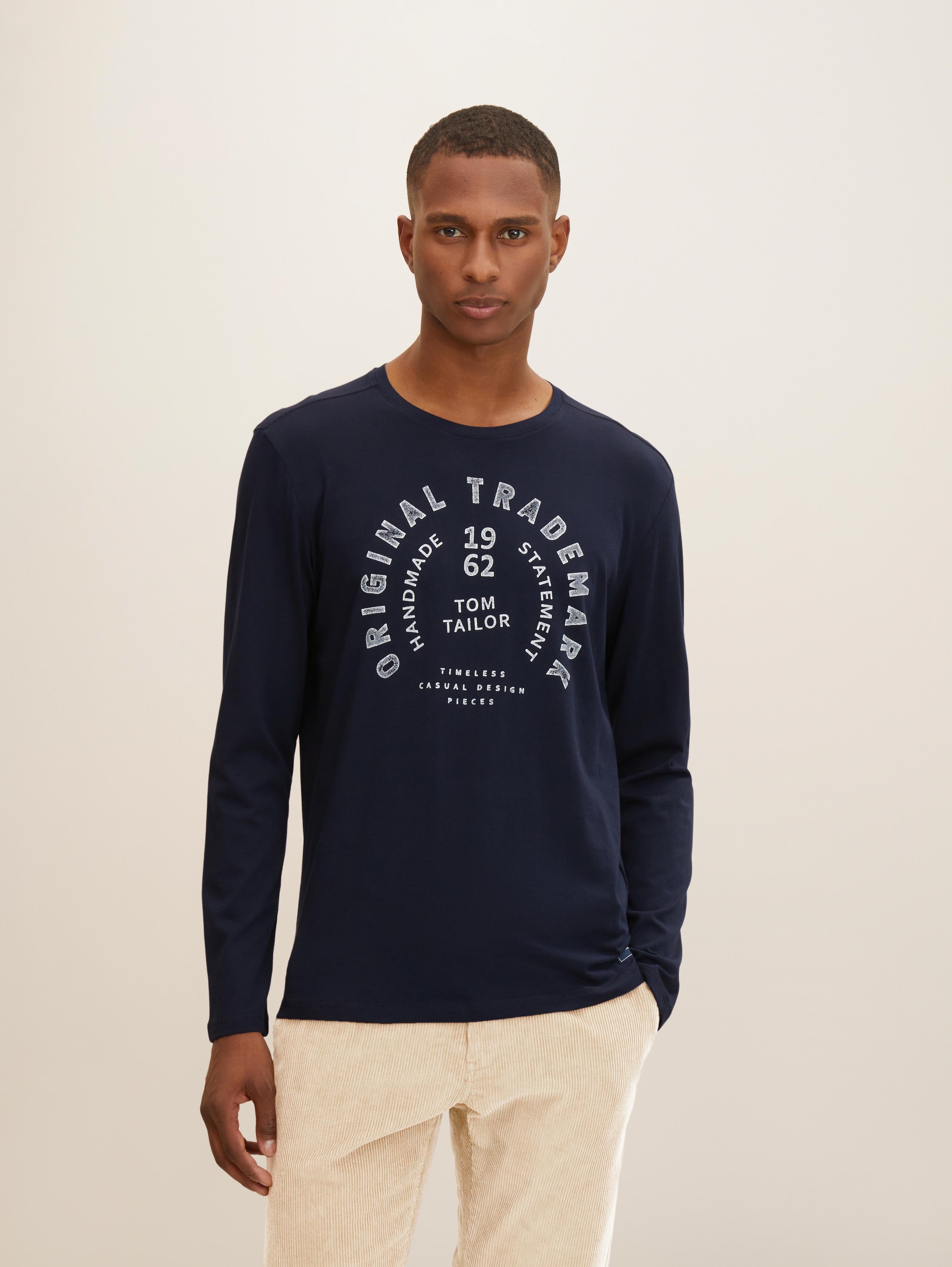 

Лонгслив мужской TOM TAILOR 1034513 синий 3XL, 1034513