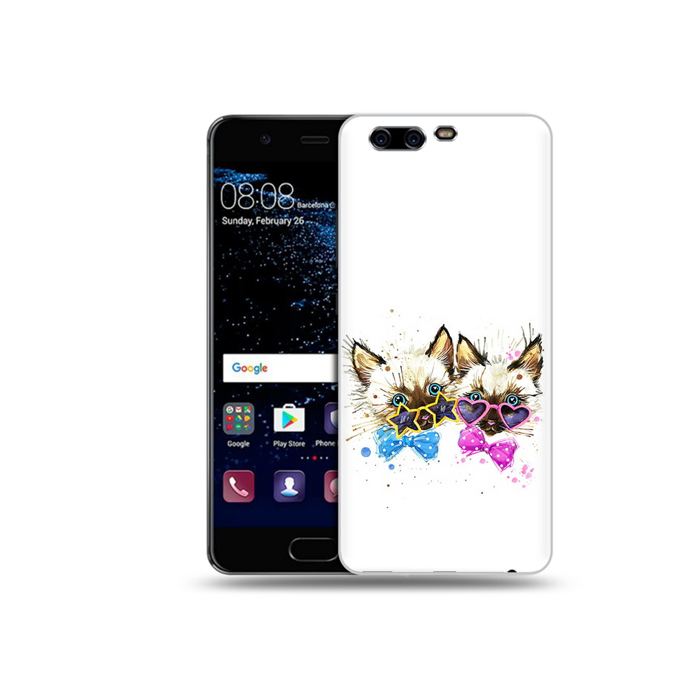 

Чехол MyPads Tocco для Huawei P10 милые котята (PT60870.50.474), Прозрачный, Tocco