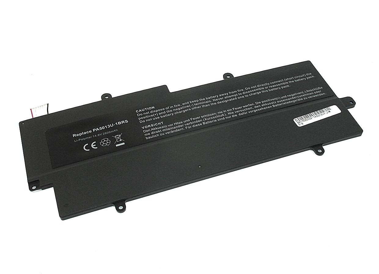 фото Аккумуляторная батарея oem для ноутбука toshiba z830 z930 (pa5013u-1brs) 14.8v 2600mah