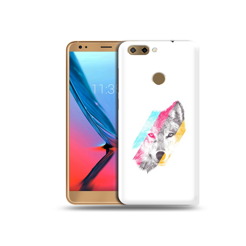 

Чехол MyPads Tocco для ZTE Blade V9 волк градиент (PT106427.464.268), Прозрачный, Tocco