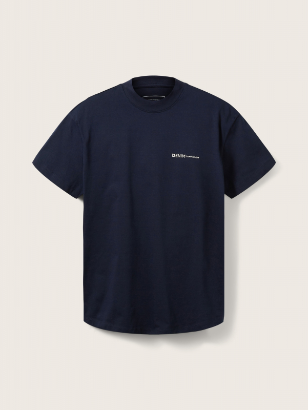 

Футболка мужская Tom Tailor Denim 1033028 синяя M, 1033028
