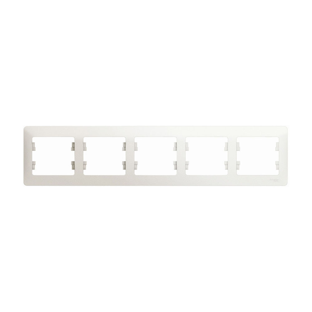 

Рамка Schneider Electric GSL000605 перламутрная (в упаковке 2шт), Белый, GSL000605