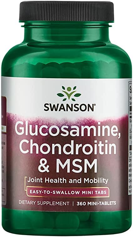 

Глюкозамин, хондроитин, МСМ Swanson таблетки 360 шт., Glucosamine, Chondroitin, Msm