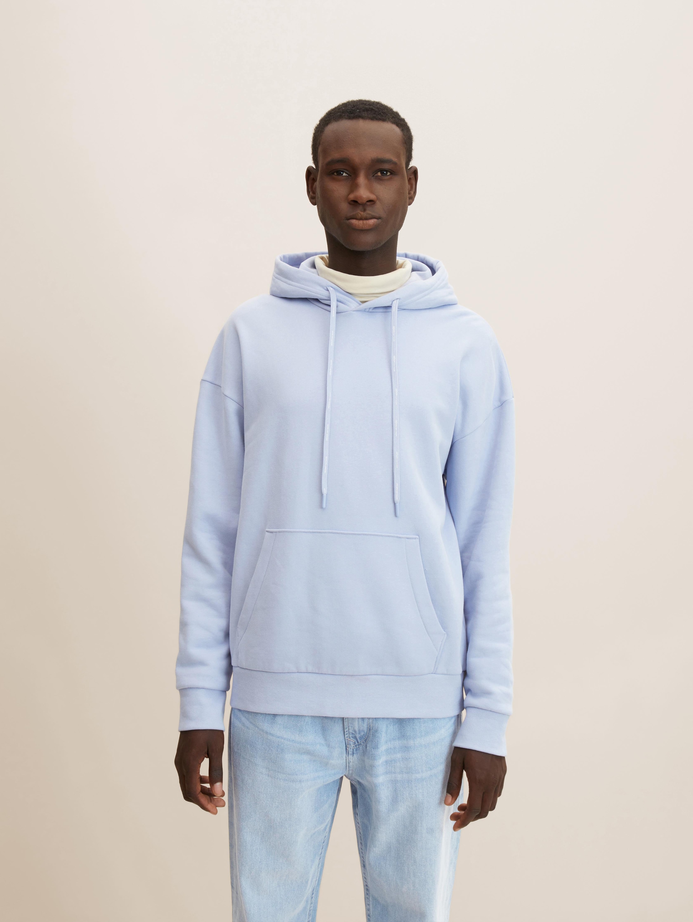 

Худи мужское Tom Tailor Denim 1032770 голубое L, 1032770