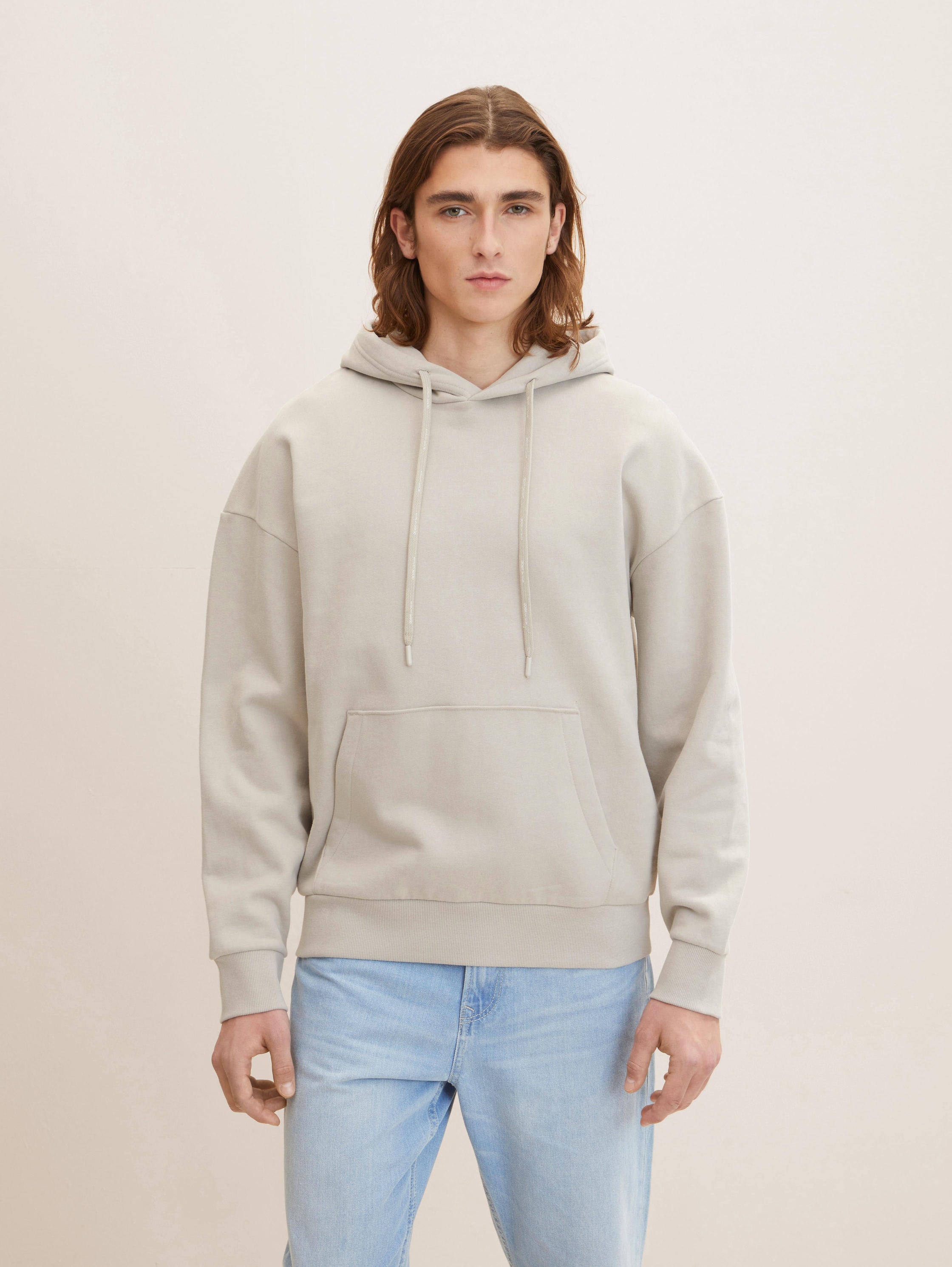 

Худи мужское Tom Tailor Denim 1032770 бежевое L, 1032770