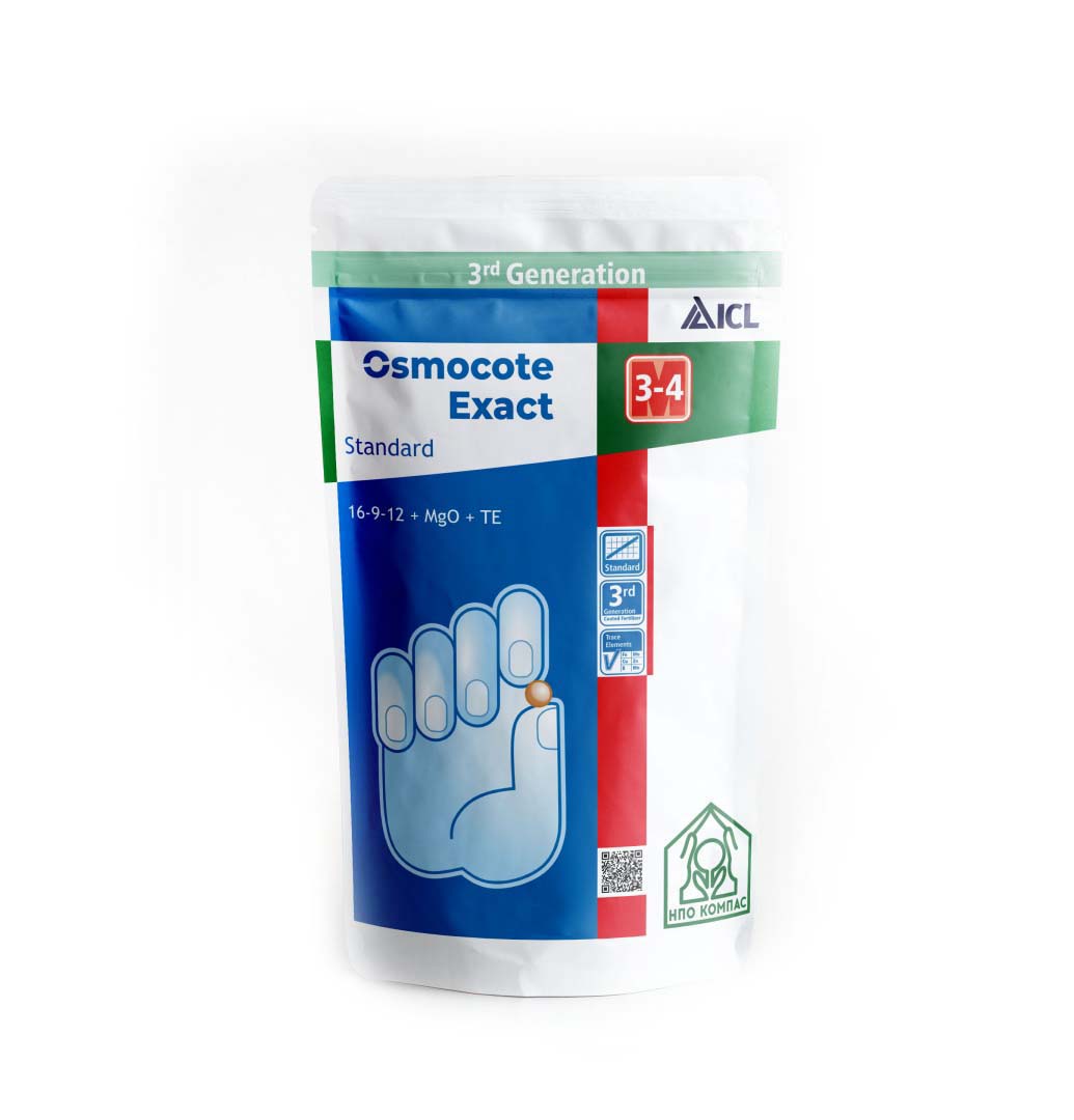 

Минеральное удобрение комплексное Osmocote Standart 3-4 мес 2109-2 1000 г