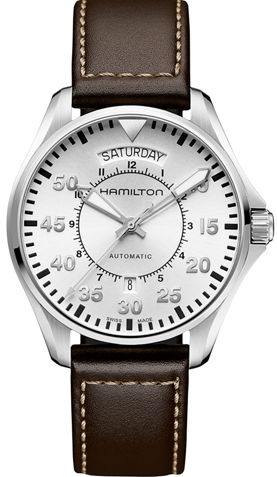 

Часы Hamilton Khaki Pilot Day Date Auto H64615555