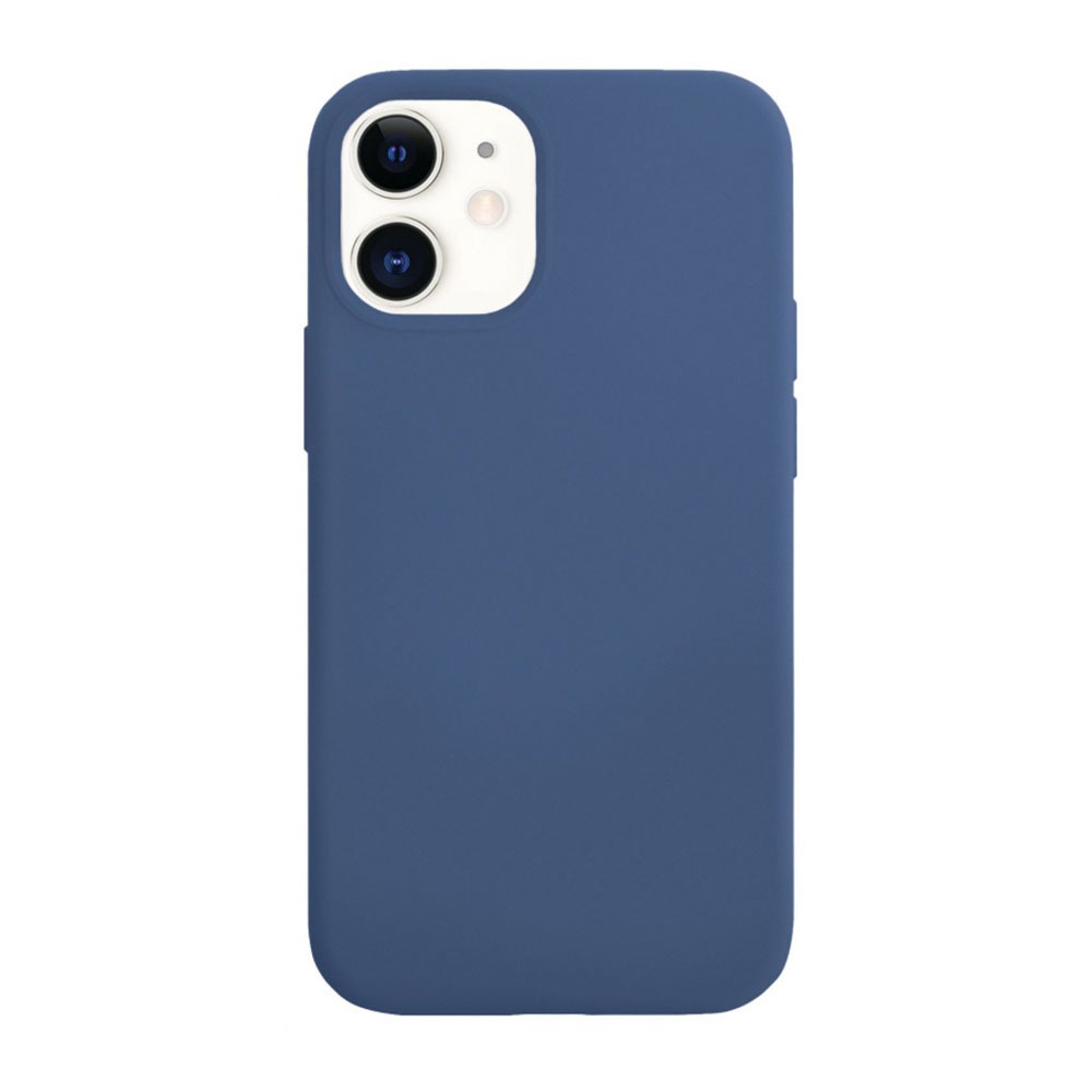 фото Чехол для смартфона vlp silicone сase для iphone 12 mini, темно-синий