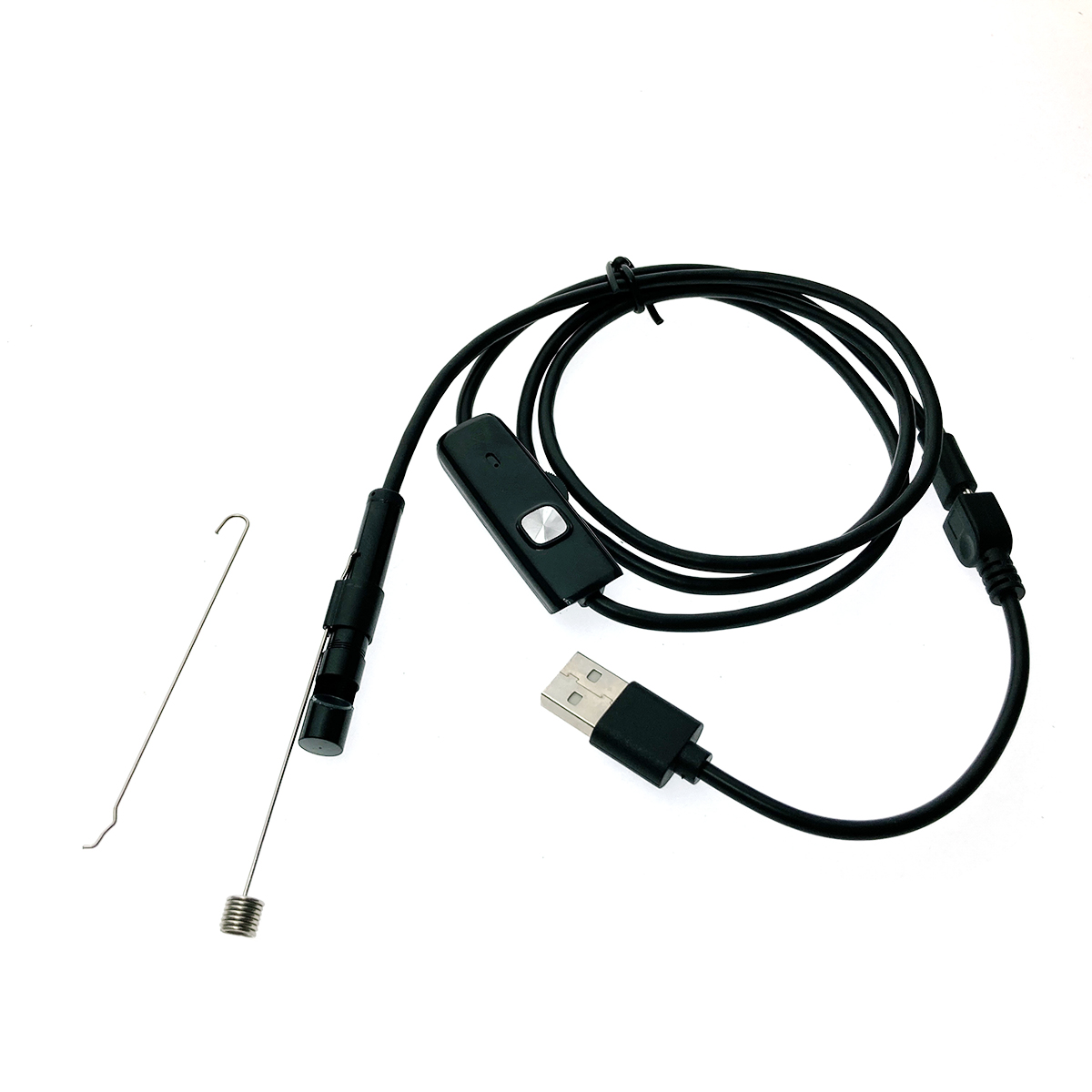 Водонепроницаемый эндоскоп USB 2.0 + microUSB, 1м, с подсветкой ENDSC1M Espada эндоскоп espada водонепроницаемый usb usb3 0 с подсветкой 3 5 м