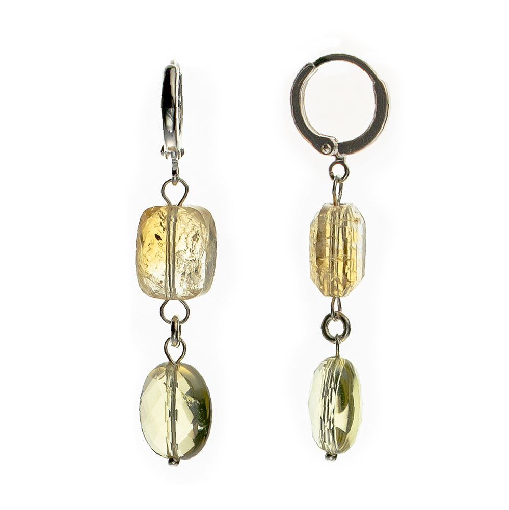 

Серьги из бижутерного сплава с горным хрусталем Lanzerotti LZ-20.07-357, LZ-20.07-357