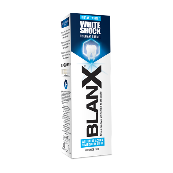 фото Зубная паста blanx white shock instant white мгновенное отбеливание