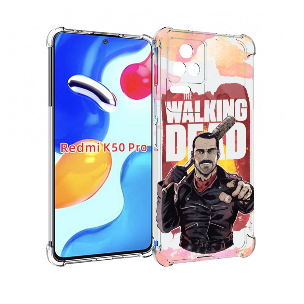 

Чехол MyPads ниган-смит для Xiaomi Redmi K50 / K50 Pro, Прозрачный, Tocco