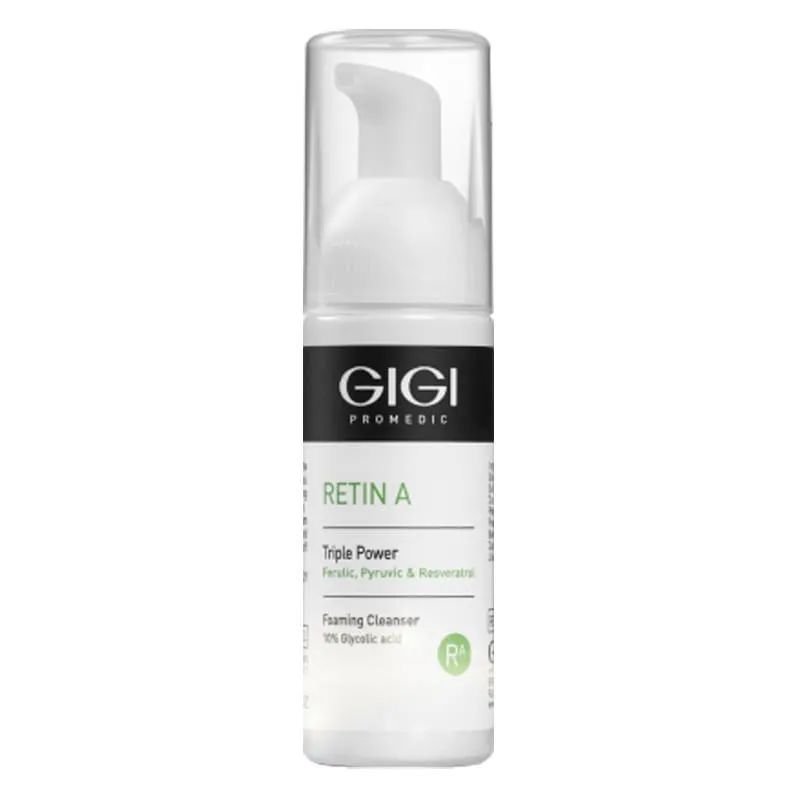 Очищающий мусс GIGI RETIN A Triple Power Foaming Cleanser 50 мл очищающий мусс gigi retin a triple power foaming cleanser 50 мл