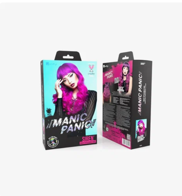 

Парик женский MANIC PANIC Fuchsia PassionTM, фиолетовый/розовый, Fuchsia PassionTM