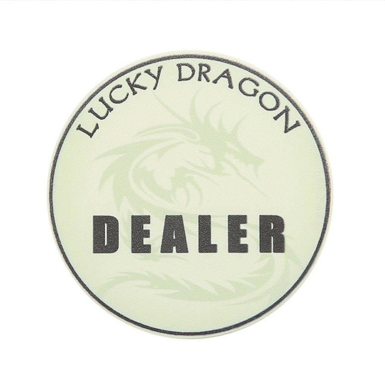 

Кнопка дилера Lucky Dragon, Серый, db